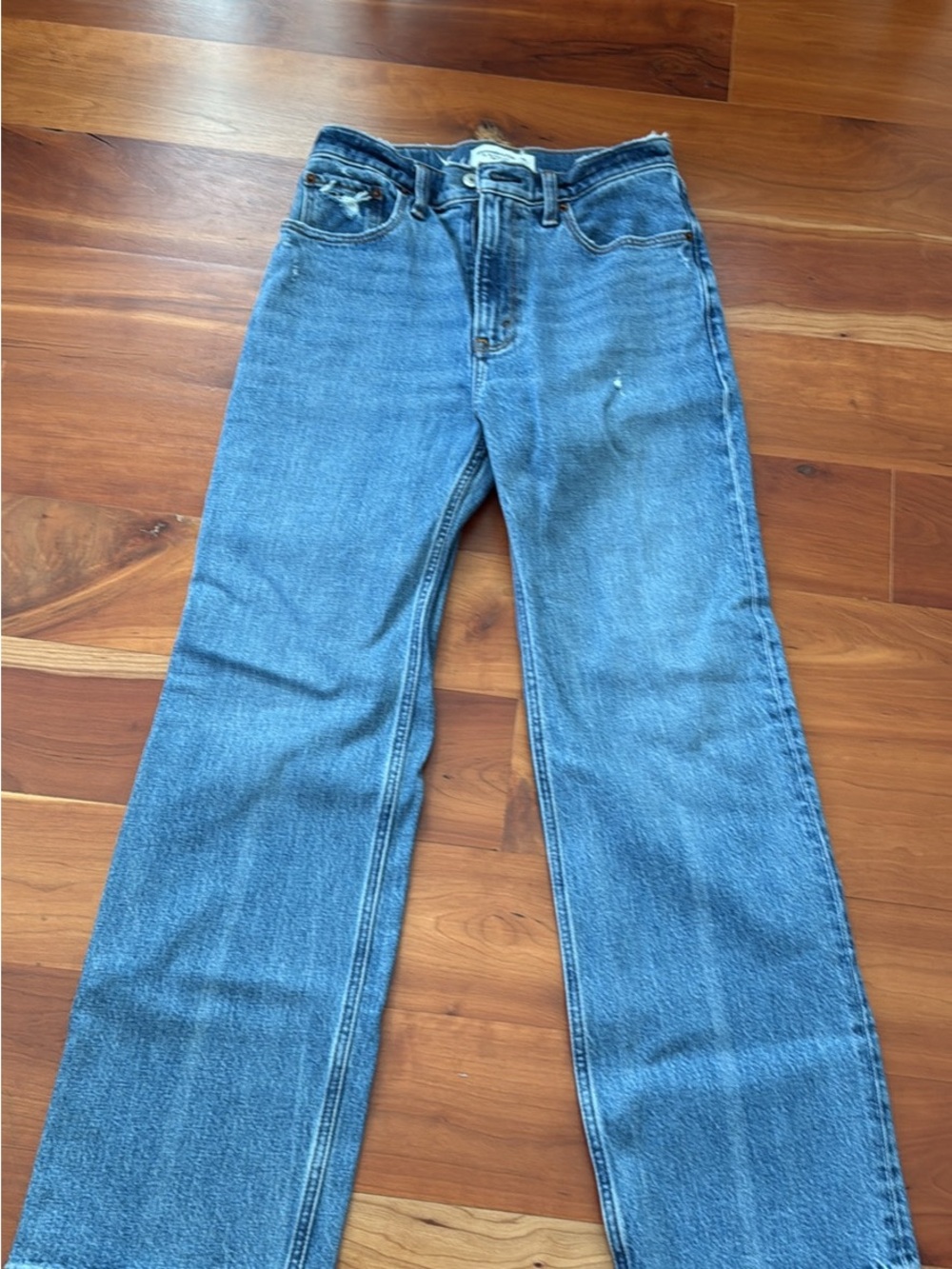 Abercrombie & Fitch Light Blue High Rise Jeans